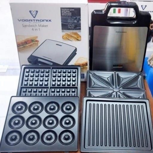 ساندویچ ساز 4 کاره برند وگاتی رونیکس VOGATRONIX VE-202 جدید