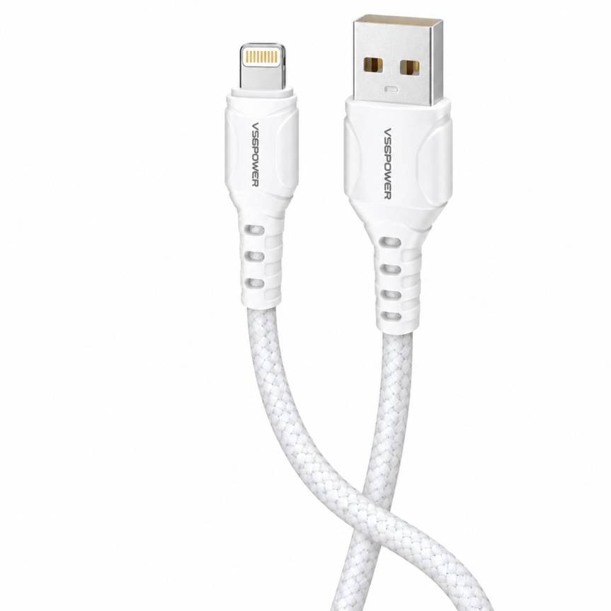 کابل شارژ و انتقال داده لایتنینگ VDENMENY مدل D06L با جریان 2.4 آمپرجدید