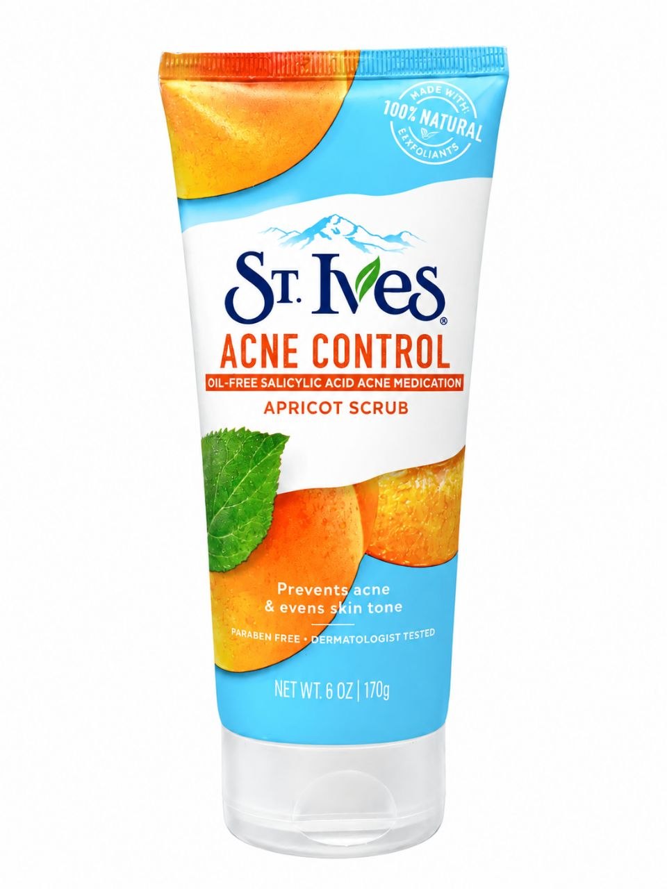 اسکراب لایه بردار پوست اس تی.ایوز مدل Acne Control وزن 170 گرم