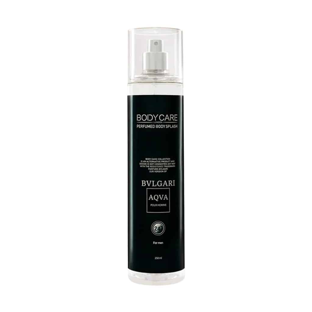 بادی اسپلش مردانه بادی کر مدل Bvlgari Aqva حجم 250 میل