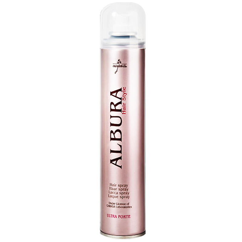 اسپری چسب مو آلبورا مدل Ultra Forte حجم 400 میل