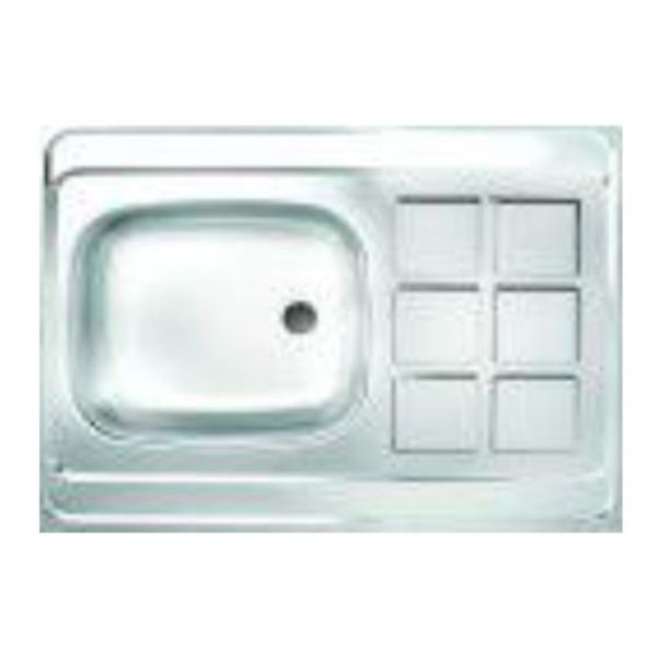 سینک روکار معمولی اخوان کد 8060-6Cr
