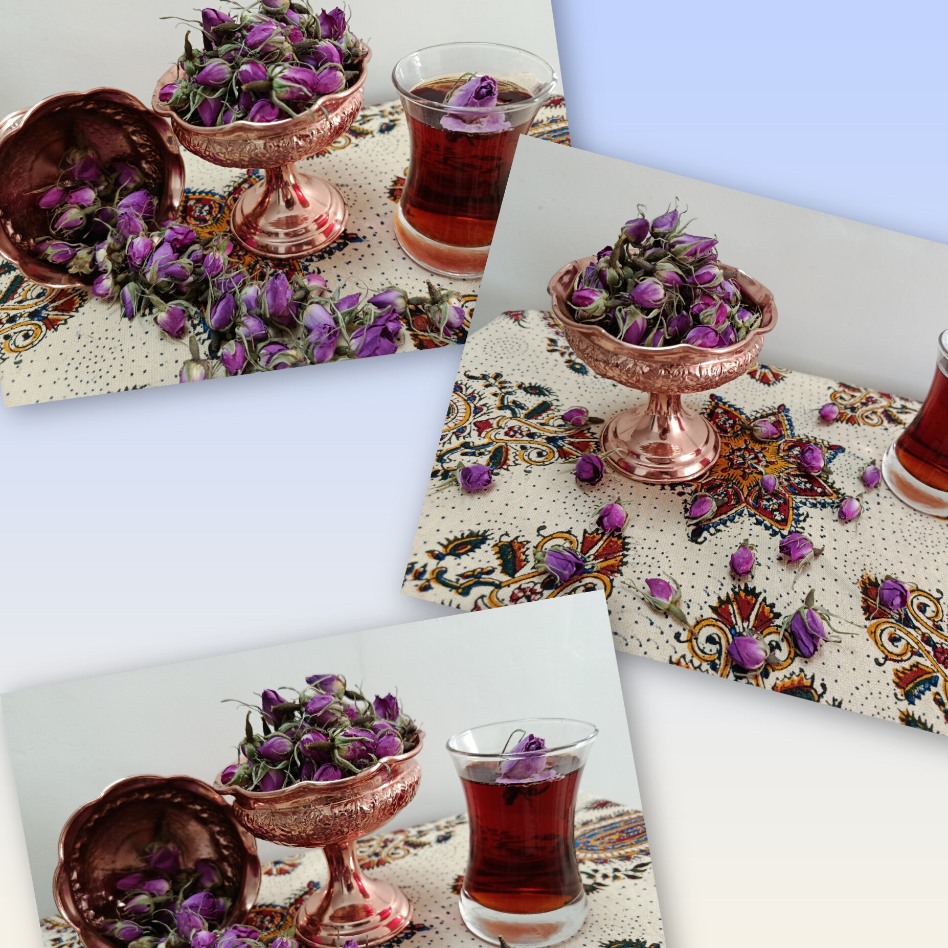 غنچه خشک شده درجه یک گل محمدی جدید