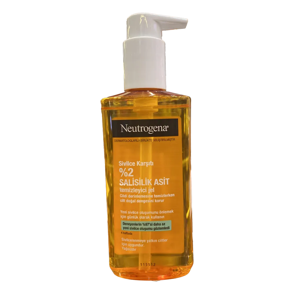 ژل شستشوی ضد جوش نوتروژینا (Neutrogena) حاوی 2٪ سالیسیلیک اسید حجم 200 میل | درمان و پیشگیری از آکنه