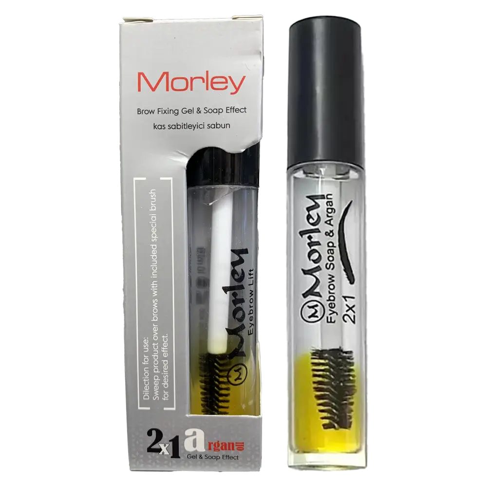 ژل لیفت ابرو مورلی حاوی روغن آرگان اورجینال Morley