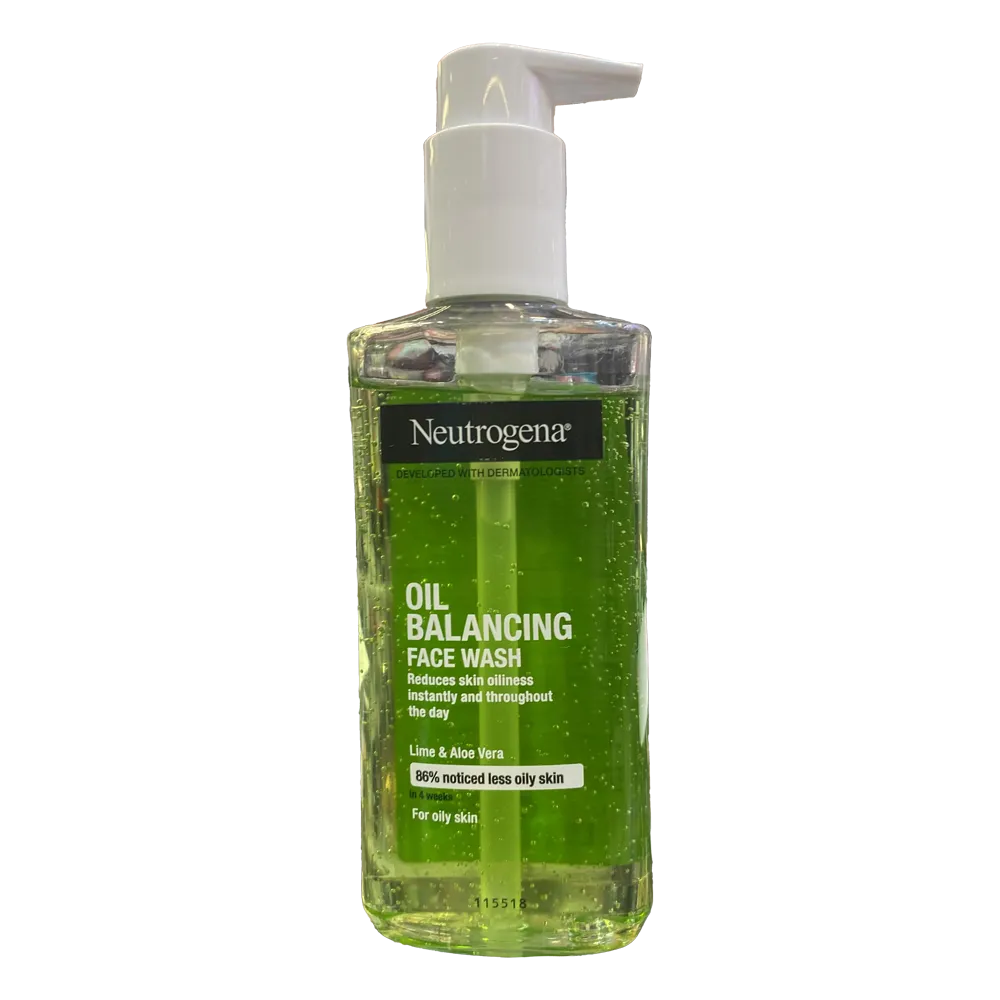 ژل شستشوی صورت نوتروژینا (Neutrogena) مدل Oil Balancing حجم 200 میل | کنترلکننده چربی و ماتکننده