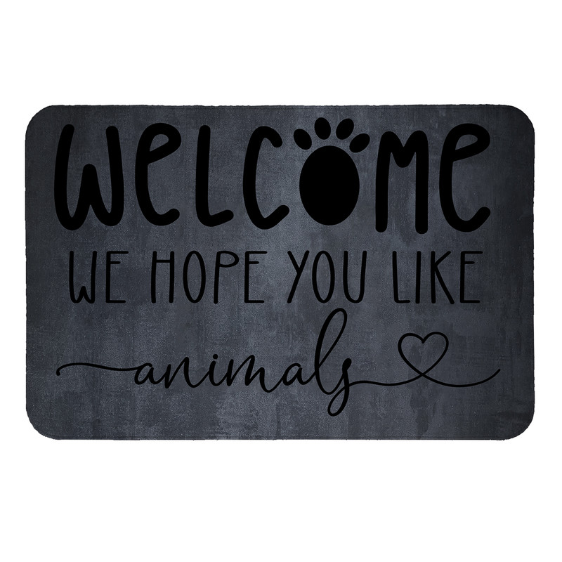 پادری طرح welcome کد 9525 سایز 50 70 سانتی مترجدید