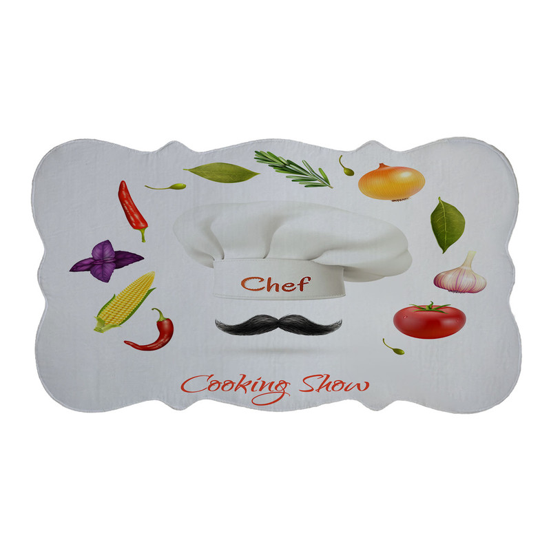 پادری طرح Chef کد 8377 سایز 11060 سانتی مترجدید