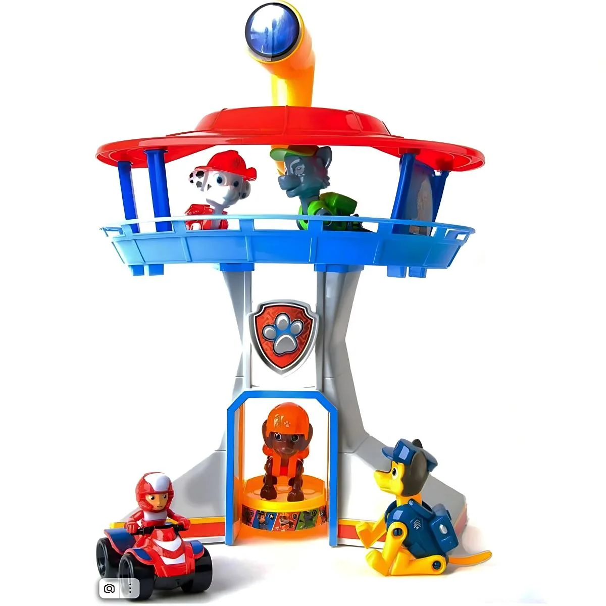 ست بازی برج مراقبت سگهای نگهبان Paw Patrol مدل 1014 همراه فیگورها