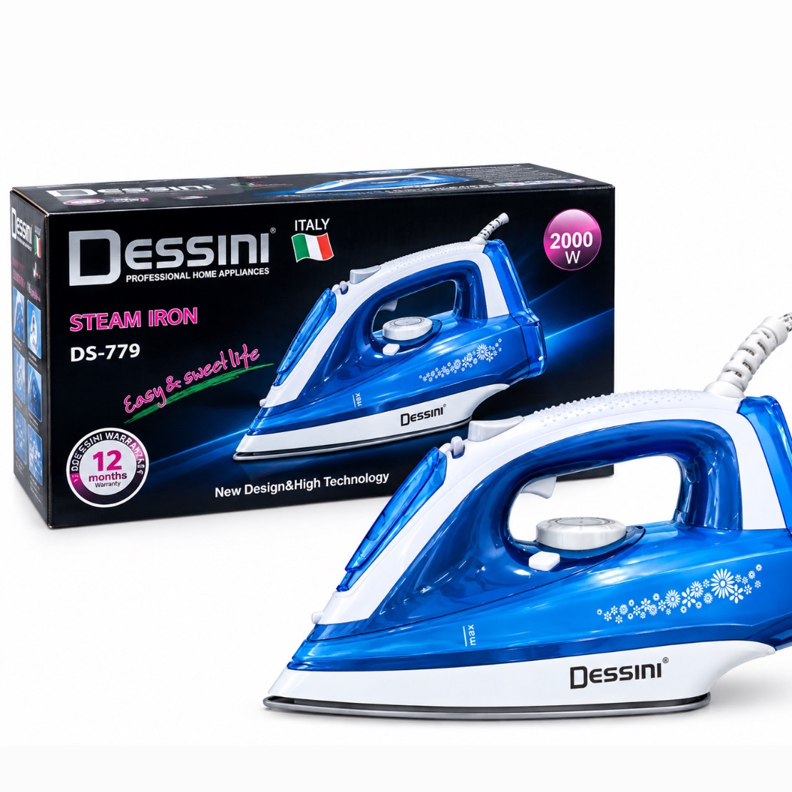 اتو بخار دسینی مدل DS-779جدید