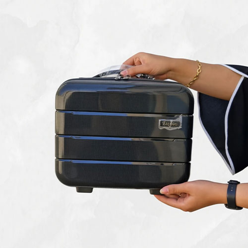 چمدان ارایشی فایبر مارک Rapido کد 7018 (پس کرایه)جدید