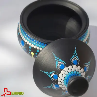 قندان و شکلات خوری سفالی کد G102جدید