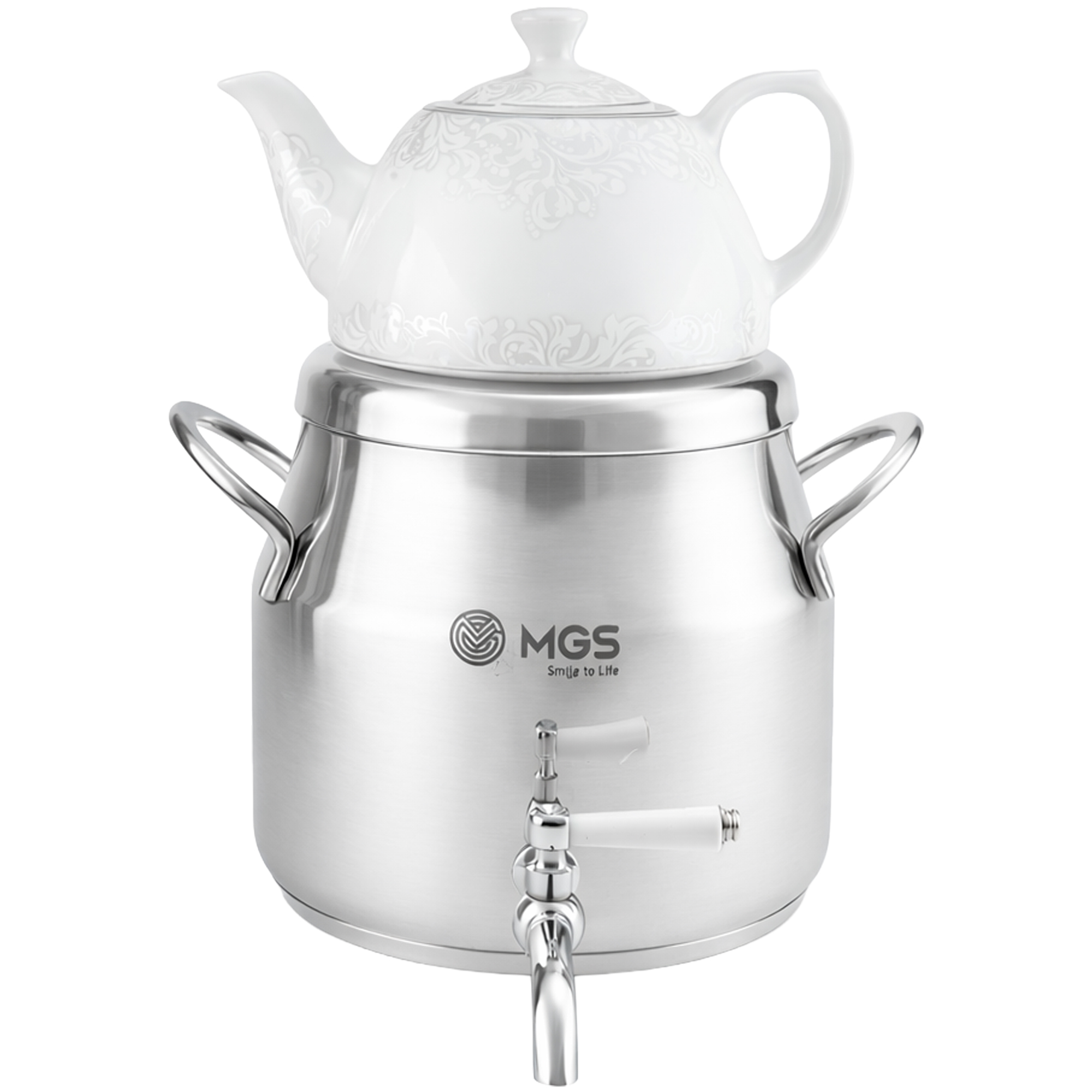 کتری و قوری استیل کد K41029M ام جی اس | MGS