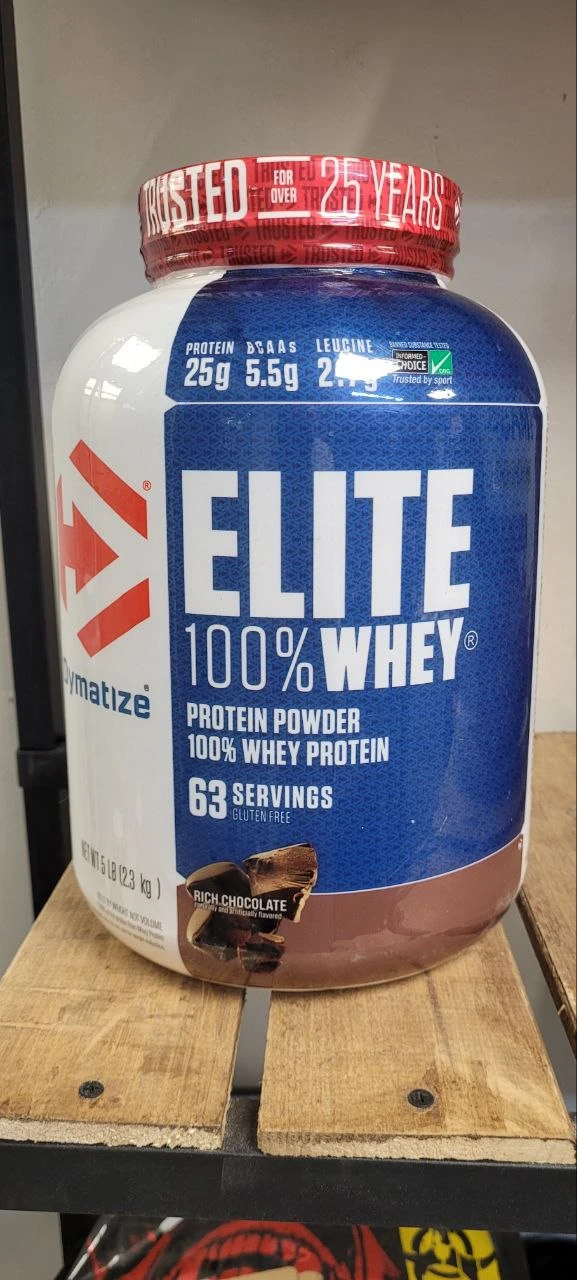 پروتئین وی الیت دایماتیز 2.3 کیلوگرم با کیفیت بالا | Dymatize Elite 100% Whey Protein 2.3kgجدید