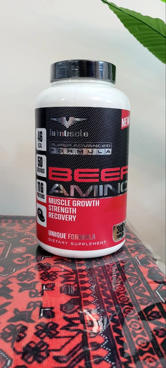 آمینو بیف های ماسل 300 عددی (اصل آلمان) | Hi Muscle Beef Amino 300 Tabletsجدید