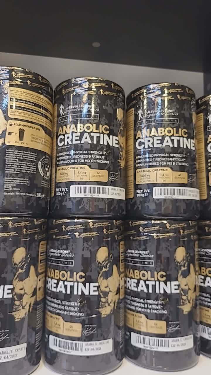 کراتین آنابولیک کوین لورون 300 گرم 60 سروینگ | Kevin Levrone Anabolic Creatine 300g