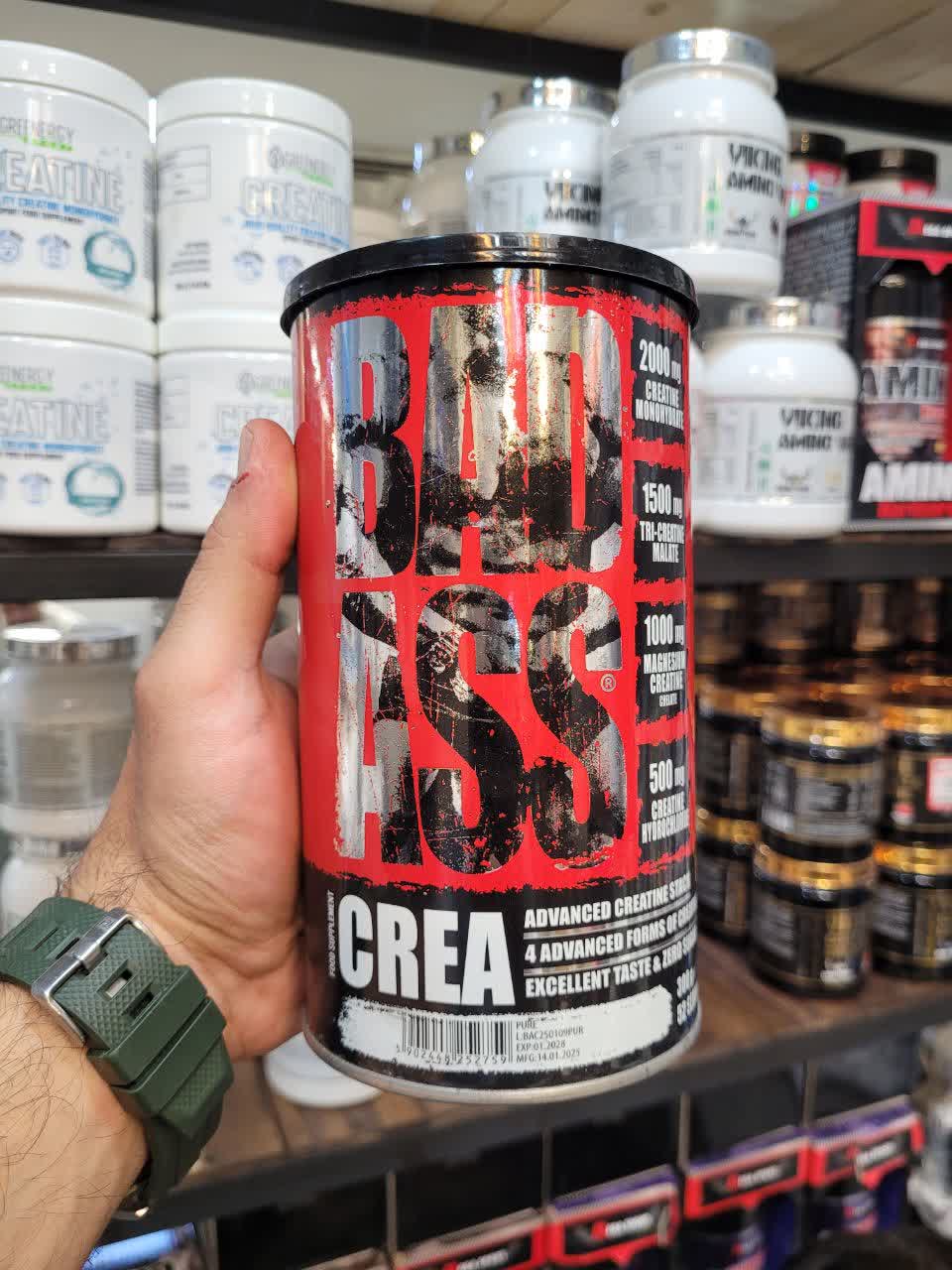 کراتین بد اس 300 گرم BAD ASS Advanced Creatine 300g