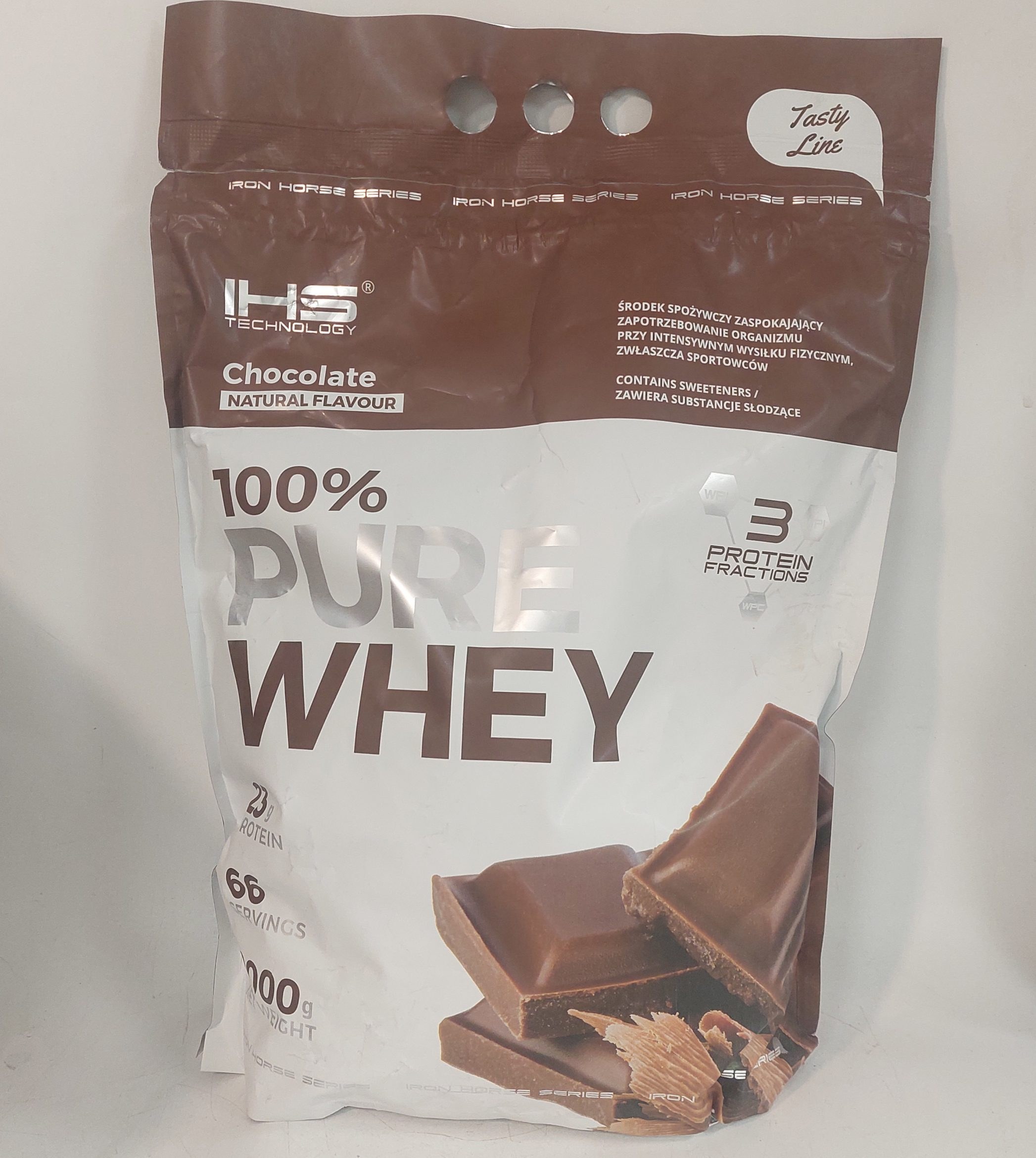 پروتئین وی 100% پیور ihs دو کیلوگرم طعم شکلات | HOS 100% Pure Whey 2kg Chocolate