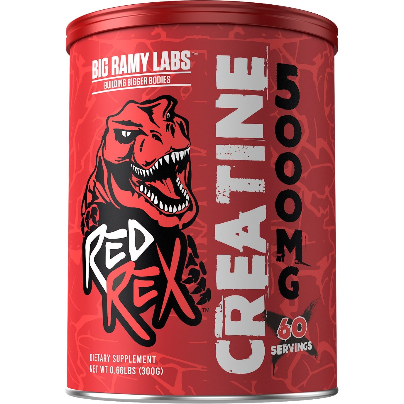کراتین مونوهیدرات بیگ رامی رِد رکس 300 گرم 60 سروینگ اصل | Big Ramy Red Rex Creatine 300g 60 Servings