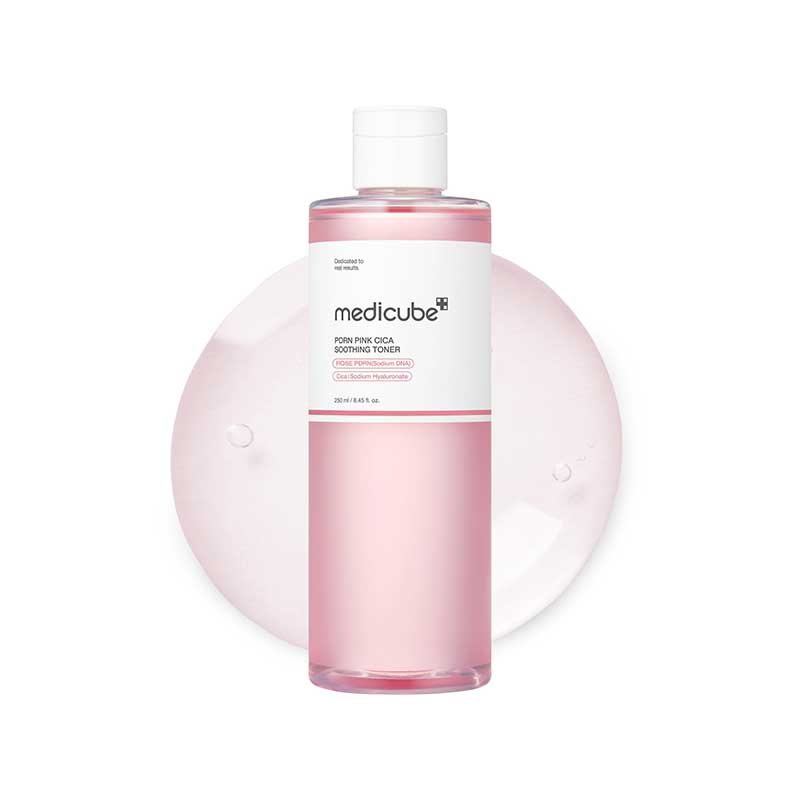 تونر تسکین دهنده و روشن کننده سیکا مدی کیوب PDRN PINK
