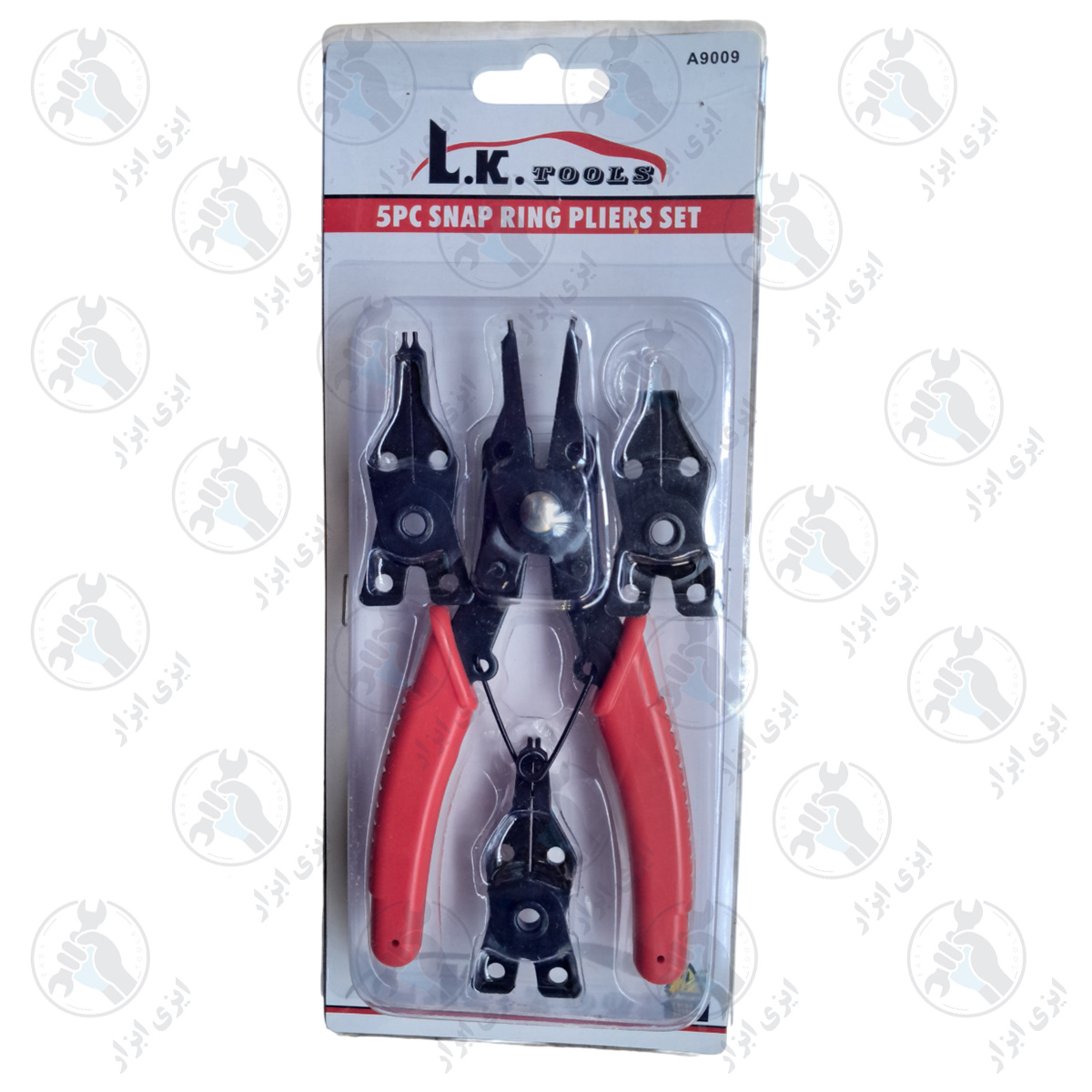 سری 5 عددی خار بازکن و جمع کن سر تعویض شو LK کد A9009