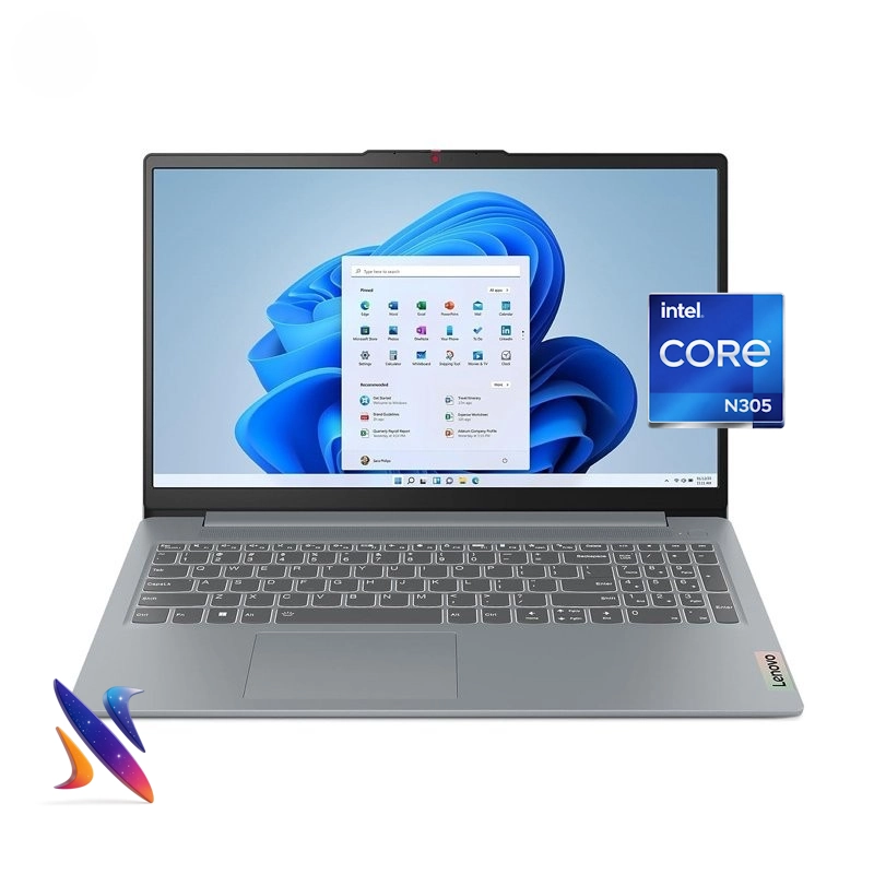 لپ تاپ 15.6 اینچی لنوو Lenovo IDeaPad Slim3 i3-N305 8GB 128GB Intel UHD Graphicsجدید