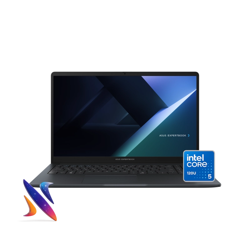 لپ تاپ 15.6 اینچی ایسوس ASUS ExpertBook B1503CVA CORE5-120U 24GB 1TB Intel-R Graphics IPS-Panel (FingerPrint+Backlit)جدید