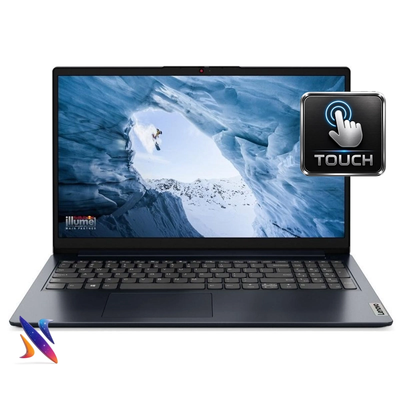 لپ تاپ 15.6 لمسی لنوو LENOVO IDEAPAD1 CORE I5-1335U 8GB 2TB Intel iRiS-Xe Graphics FHD Touchجدید