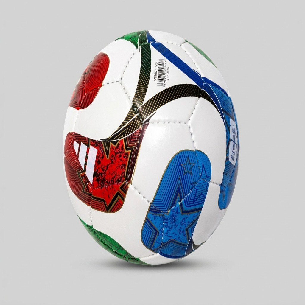توپ فوتبال مدل WORLD CUP 2026 با سایز 5 و سطح ضد لغزشجدید