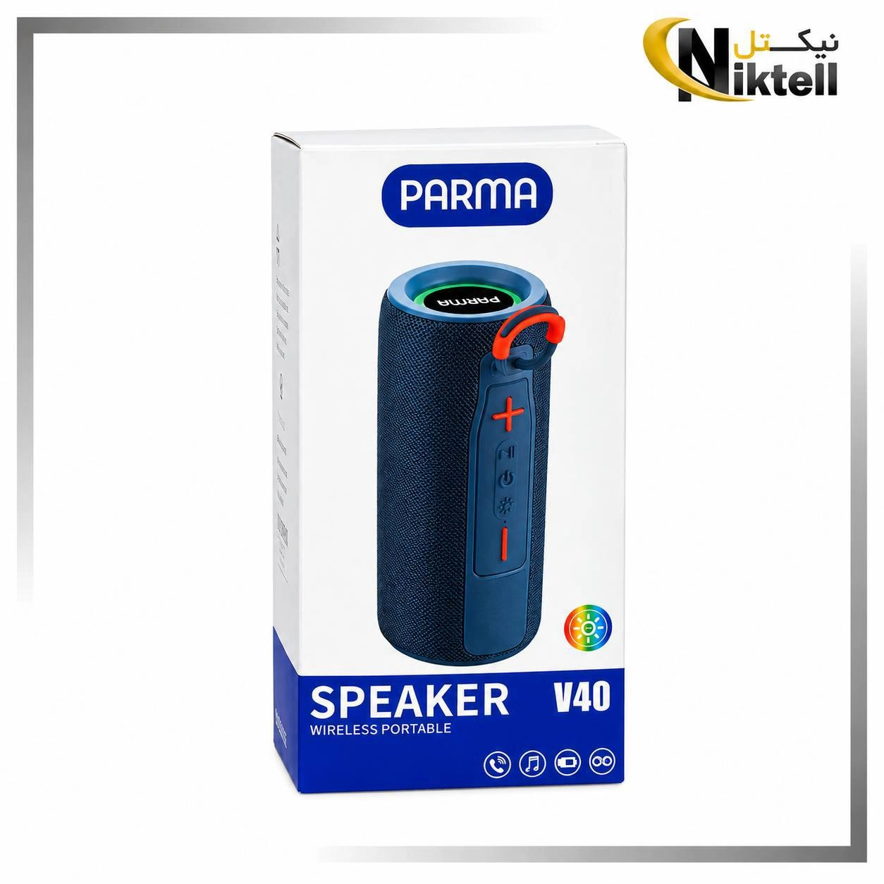 اسپیکر بلوتوثی پارما مدل V40جدید