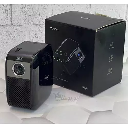 مینی ویدئو پروژکتور یوتون Y100 شارژیجدید
