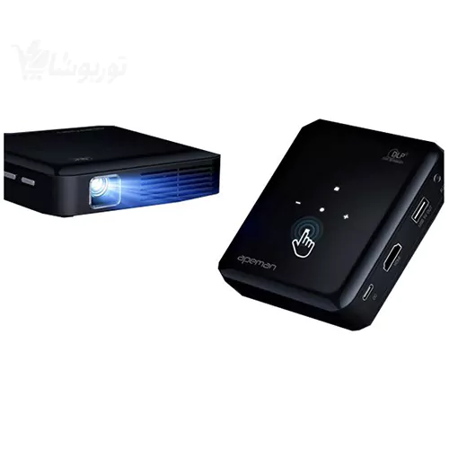 مینی ویدئو پروژکتور اپمن مدل M4S شارژی Apeman Mini Video Projector