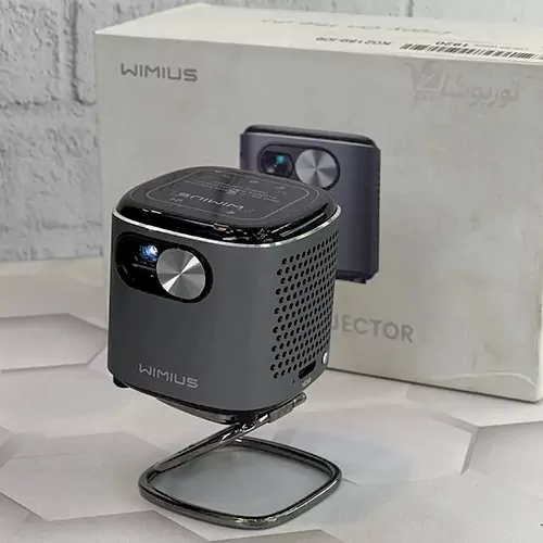 مینی ویدیو پروژکتور ویمیوس Q2 شارژی mini Video Projector WiMiUS