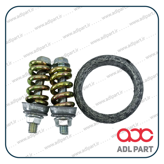 کیت کامل واشر گلویی اگزوز پژو 206 (گرافیتی)جدید