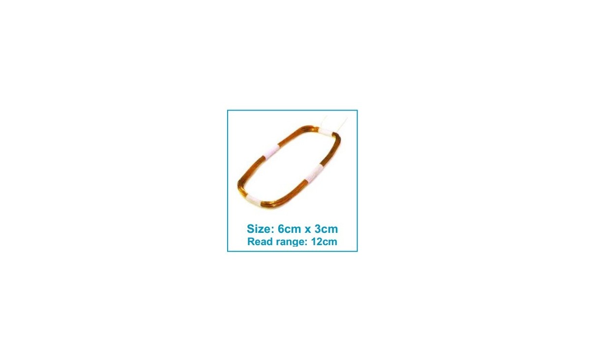 آنتن RFID خارجی 345uH سایز 6x3cm اقساطیجدید