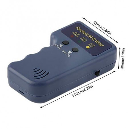 کارتخوان دستی RFID با قابلیت خواندن و نوشتن RFID EM4100 125KHz (کپی کننده کارت های 125) اقساطیجدید