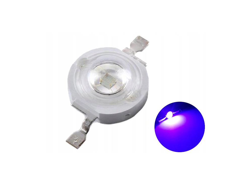 پاور LED 1W فرابنفش UV اقساطیجدید