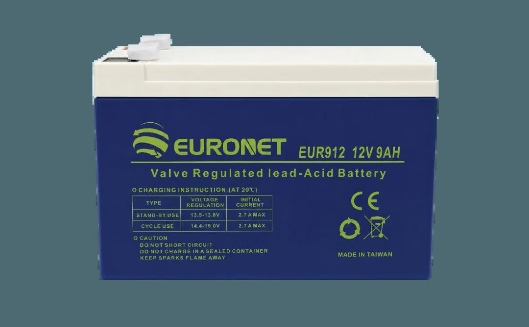 باتری سیلد اسید یورونت EURONET 12V 9Ah مدل VRLA AGM