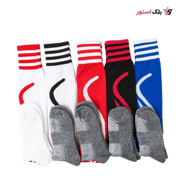 جوراب 6 ستاره فرهاد ساق بلند کف حوله ای