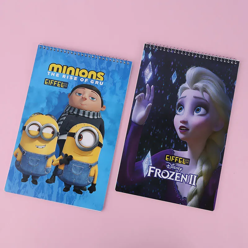 دفتر نقاشی 50 برگ طرح کارتونی ایفل مدل Frozen 2 کد 2 های کالا