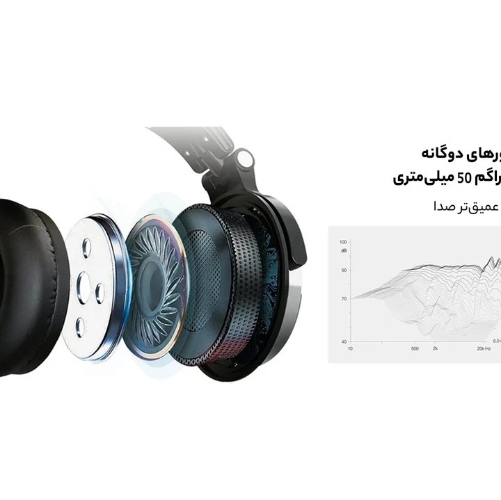 هدفون مانیتورینگ استودیو وان اودیو مدل Dj studio pro 10جدید