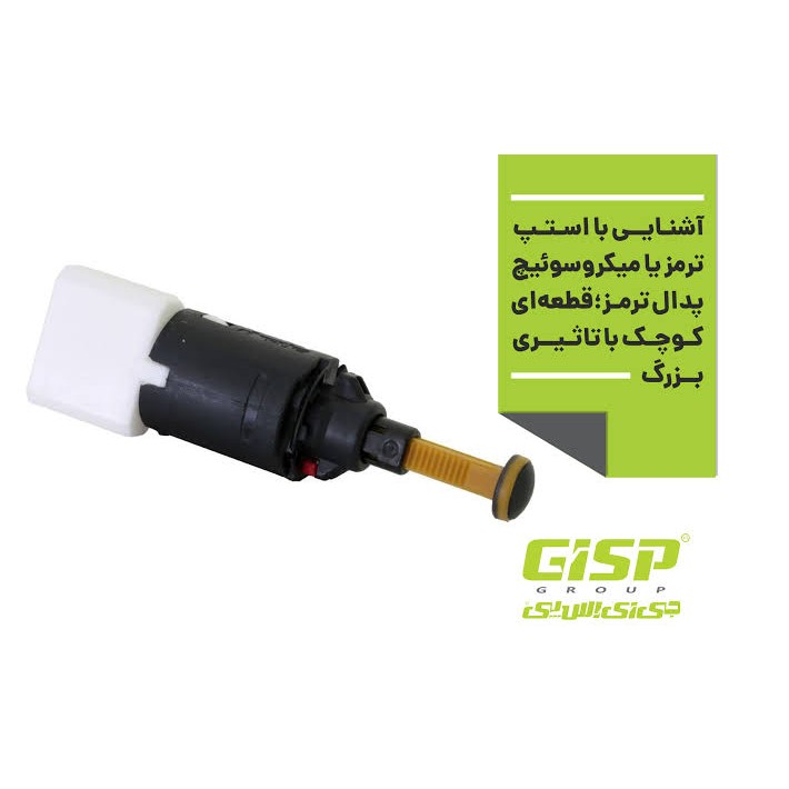 سوییچ الکترونیکی استپ ترمز پژو 206 Gisp
