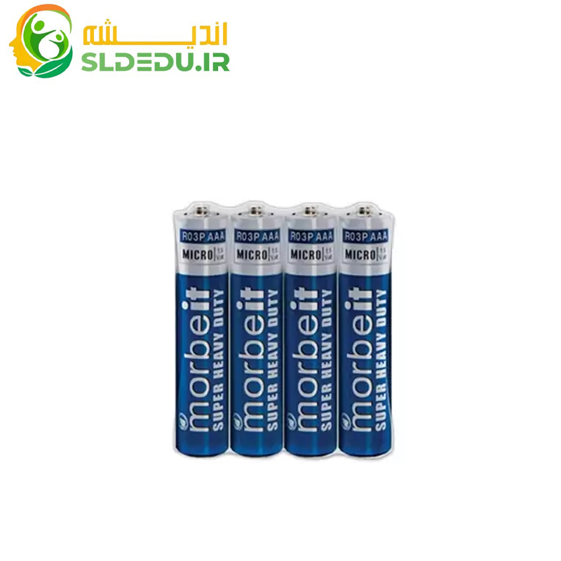 باتری شیرینگ نیم قلمی 4 عددی - موربیت