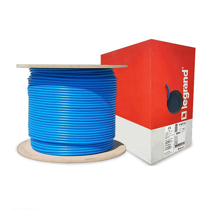 کابل شبکه 305 متری CAT6 Legrand UTP052جدید