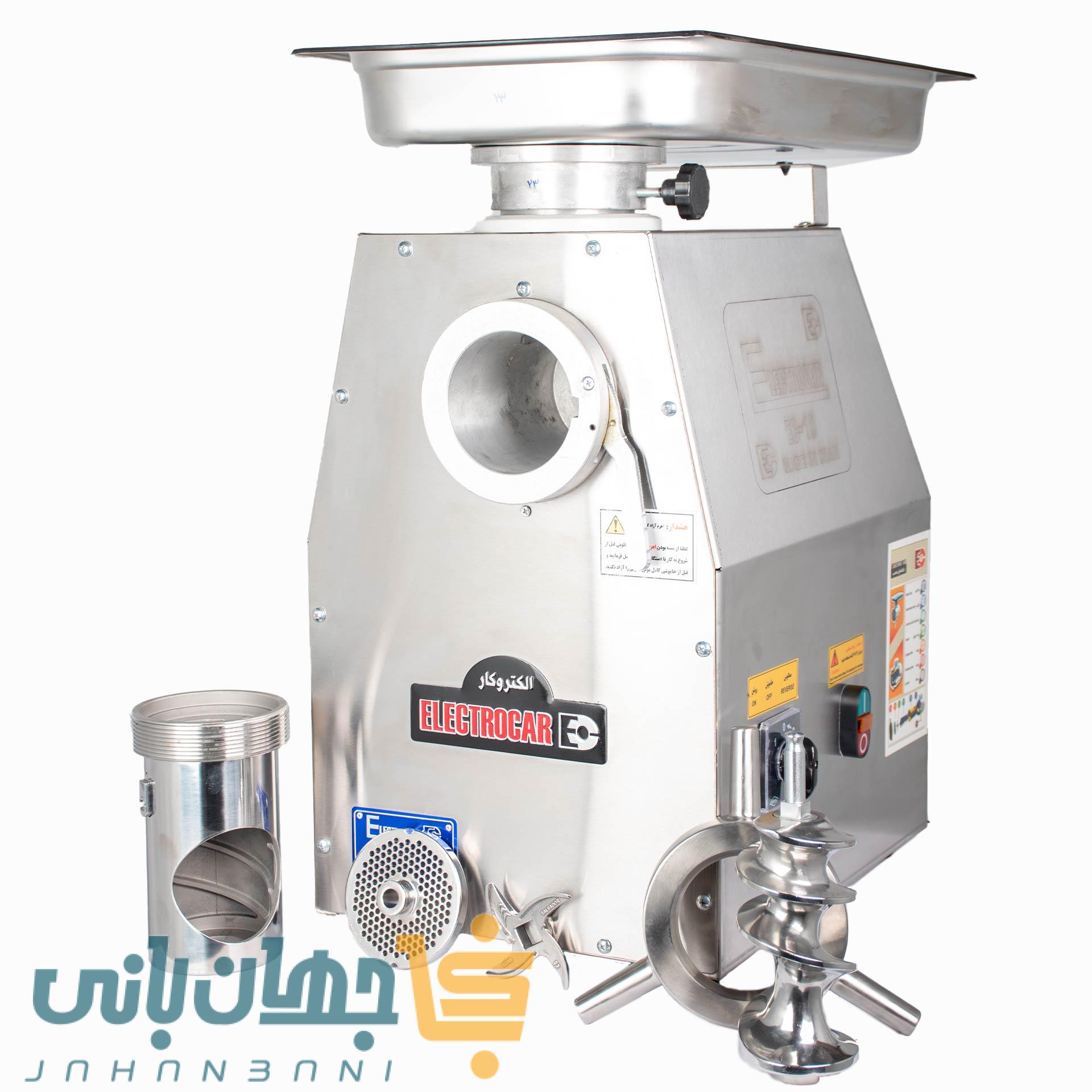 چرخ گوشت صنعتی الکتروکار مدل EC10 (پس کرایه تیپاکس)