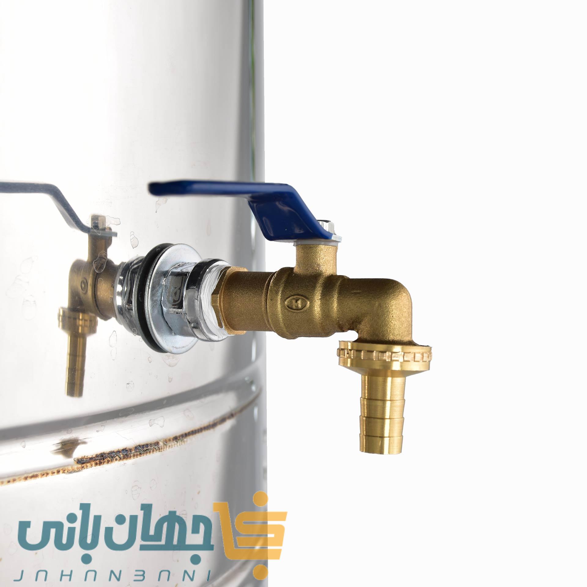 سماور گازی صنعتی 60 لیتری ایران استیل کار (پس کرایه تیپاکس)