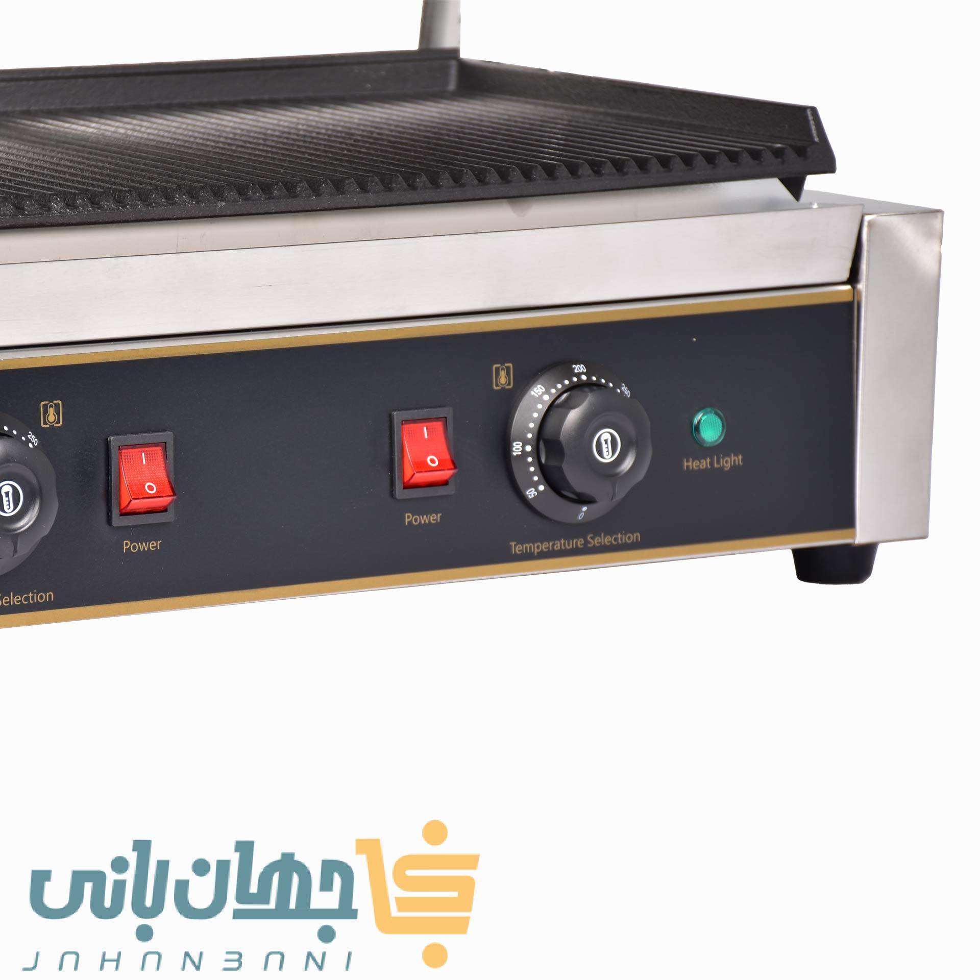 پنینی میکر دو خانه بست مدل PFY-813 (پس کرایه تیپاکس)