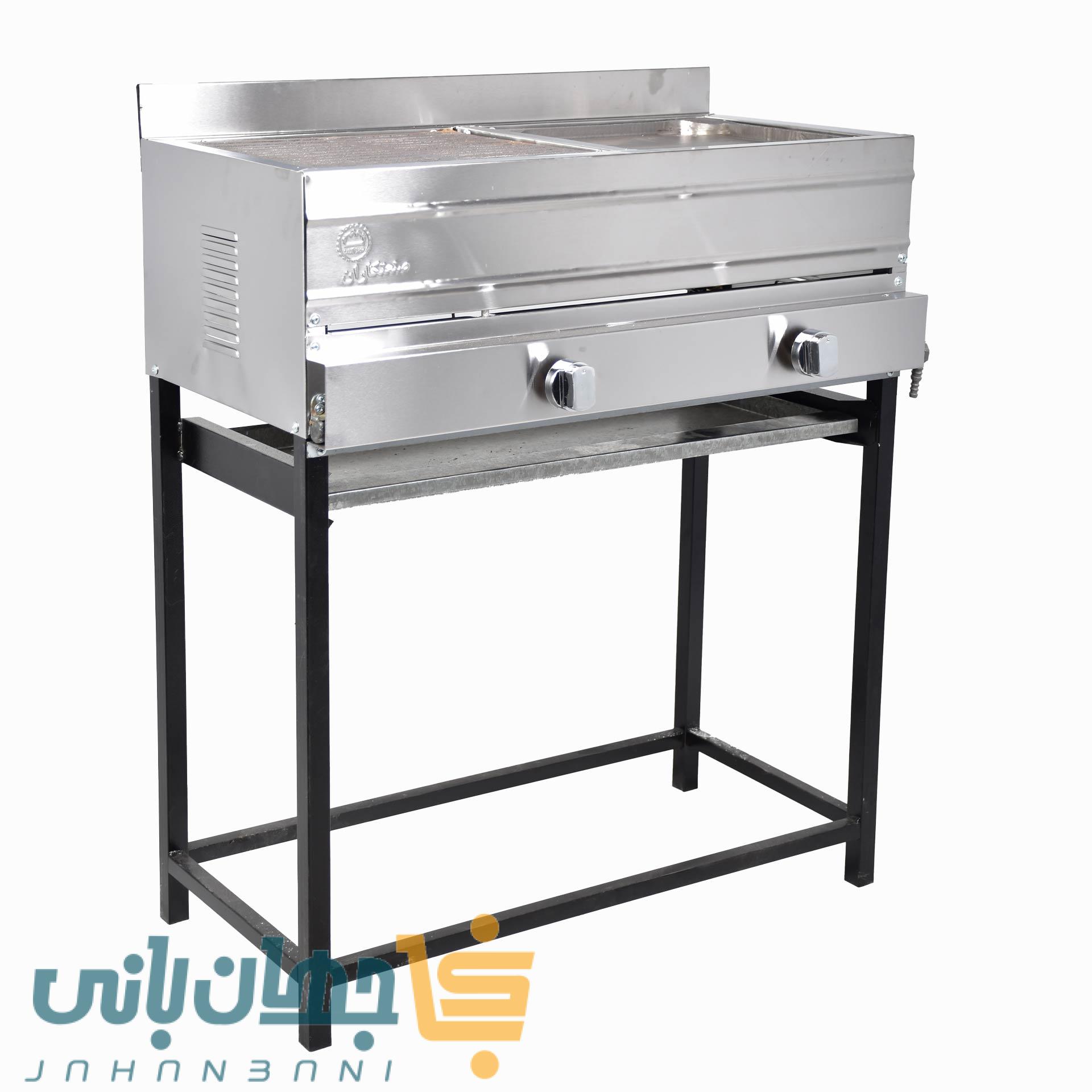 فر ترکیبی برگر و استیک 75 سانت صنعتکاران (پس کرایه تیپاکس)