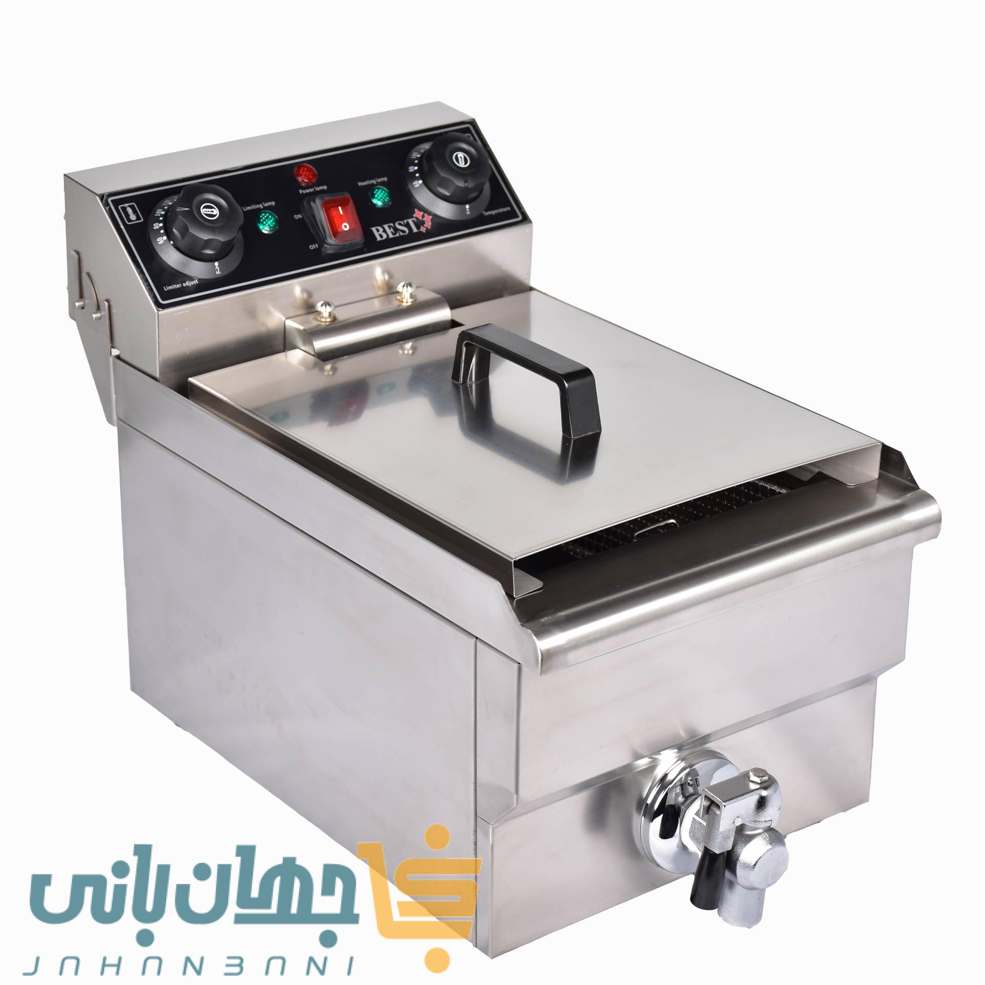 سرخ کن برقی 10 لیتری BEST مدل FC-101V (پس کرایه تیپاکس)