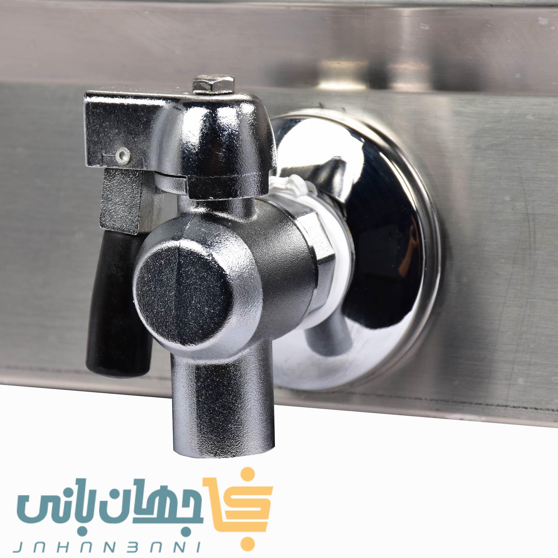 سرخ کن برقی دو لگن 20 لیتری بست مدل FC-102V (پس کرایه تیپاکس)